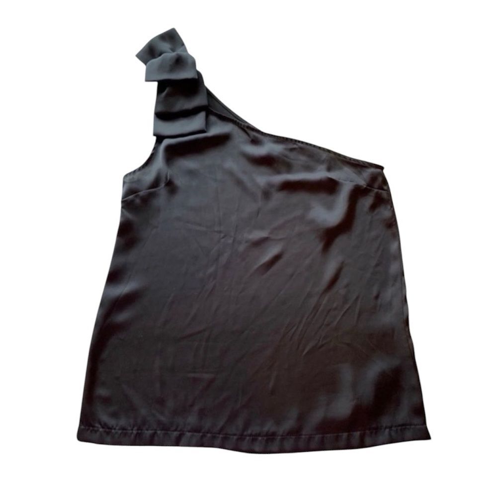 Forever 21 One-Shoulder Ruffle Top | Size Medium - Picture 2 of 3